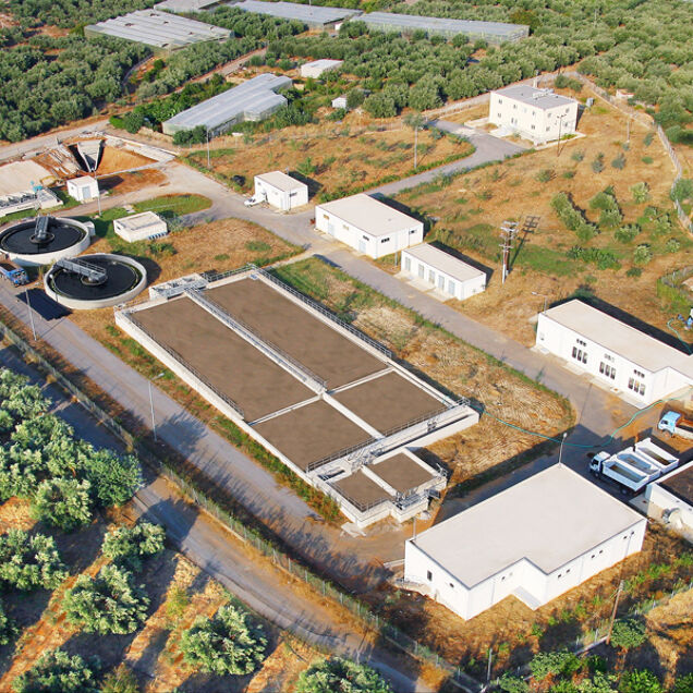 Operation and maintenance of wastewater treatment plant in the Municipality of Hersonissos